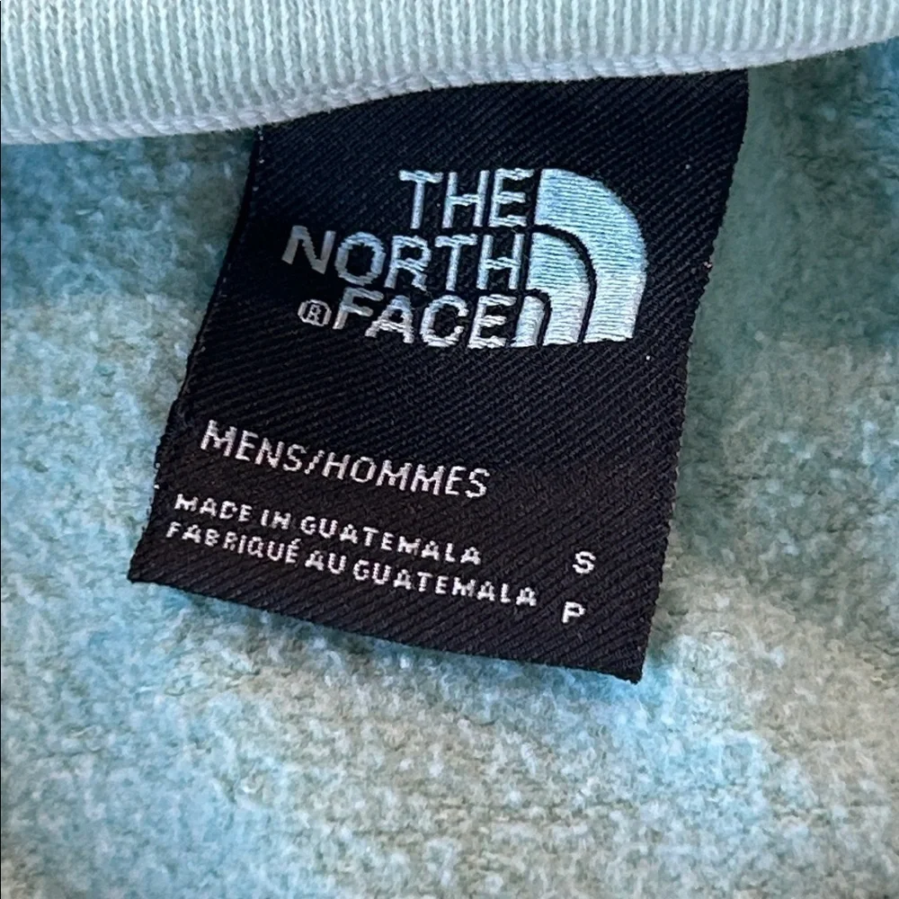 The North Face Men's mint green pull over hoodie size small